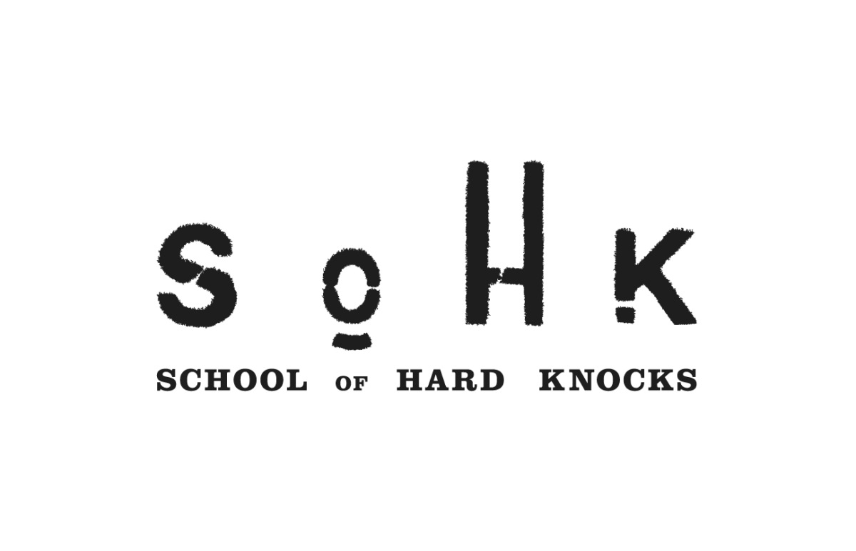 School of hard Knocks. Школа profile логотип.